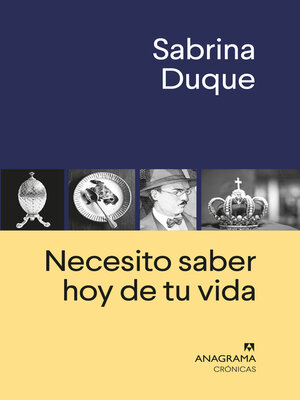 cover image of Necesito saber hoy de tu vida